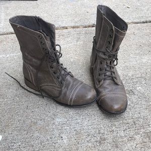 Steve Madden combat boots